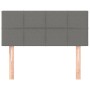 Cabecero de tela gris oscuro 100x5x78/88 cm de vidaXL, Cabeceros y pies de cama - Ref: Foro24-346033, Precio: 50,00 €, Descue...