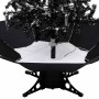 Árbol de Navidad con nieve y base de paraguas PVC negro 190 cm en Decoración Festiva y Estacional | Comprar online en Foru.es