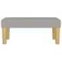 Banco de tela gris claro 70x30x30 cm de vidaXL, Bancos - Ref: Foro24-346624, Precio: 37,66 €, Descuento: %