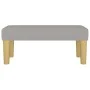 Banco de tela gris claro 70x30x30 cm de vidaXL, Bancos - Ref: Foro24-346624, Precio: 37,09 €, Descuento: %