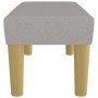 Banco de tela gris claro 70x30x30 cm de vidaXL, Bancos - Ref: Foro24-346624, Precio: 37,66 €, Descuento: %