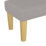 Banco de tela gris claro 70x30x30 cm de vidaXL, Bancos - Ref: Foro24-346624, Precio: 37,66 €, Descuento: %