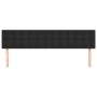 Cabeceros 2 unidades de cuero sintético negro 90x5x78/88 cm de vidaXL, Cabeceros y pies de cama - Ref: Foro24-346504, Precio:...