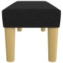 Banco de tela negro 100x30x30 cm de vidaXL, Bancos - Ref: Foro24-346654, Precio: 43,27 €, Descuento: %