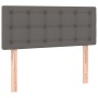 Cabecero de cuero sintético gris 80x5x78/88 cm de vidaXL, Cabeceros y pies de cama - Ref: Foro24-346408, Precio: 45,33 €, Des...