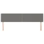 Headboards 2 units of dark gray fabric 80x5x78/88 cm by vidaXL, Headboards and footboards - Ref: Foro24-345945, Price: 41,61 ...
