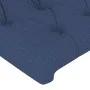 Cabeceros 2 unidades de tela azul 80x7x78/88 cm de vidaXL, Cabeceros y pies de cama - Ref: Foro24-346360, Precio: 71,32 €, De...