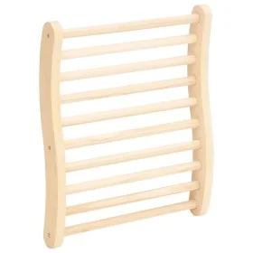 Solid pine wood sauna bench in an S shape by vidaXL, sauna accessories - Ref: Foro24-51691, Price: 48,58 €, Discount: %
