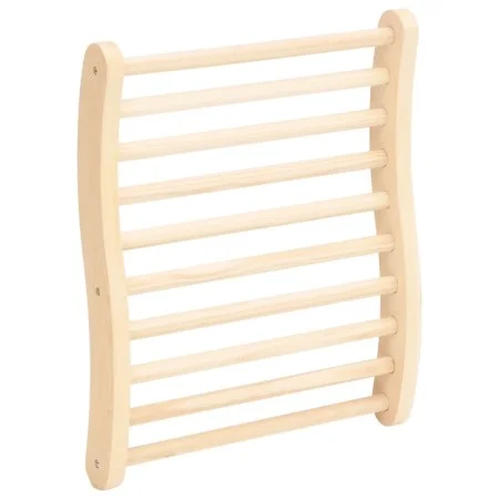 Respaldo de sauna madera maciza de pino en forma de S de vidaXL, Accesorios de sauna - Ref: Foro24-51691, Precio: 48,58 €, De...