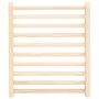 Respaldo de sauna madera maciza de pino en forma de S de vidaXL, Accesorios de sauna - Ref: Foro24-51691, Precio: 48,58 €, De...