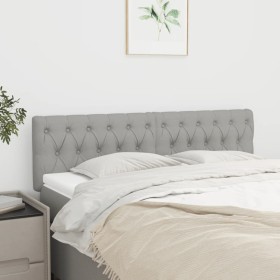 Cabeceros 2 unidades de tela gris claro 80x7x78/88 cm de vidaXL, Cabeceros y pies de cama - Ref: Foro24-346354, Precio: 73,39...