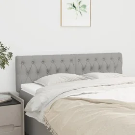 Cabeceros 2 unidades de tela gris claro 80x7x78/88 cm de vidaXL, Cabeceros y pies de cama - Ref: Foro24-346354, Precio: 70,75...