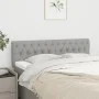 Cabeceros 2 unidades de tela gris claro 80x7x78/88 cm de vidaXL, Cabeceros y pies de cama - Ref: Foro24-346354, Precio: 70,75...