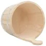 Set de cubeta y cucharón para sauna madera maciza de pino de vidaXL, Accesorios de sauna - Ref: Foro24-51692, Precio: 50,44 €...