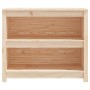 Estantería madera maciza de pino 80x35x68 cm de vidaXL, Librerías y estanterías - Ref: Foro24-821674, Precio: 74,54 €, Descue...