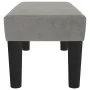 Banco de terciopelo gris claro 70x30x30 cm de vidaXL, Bancos - Ref: Foro24-346638, Precio: 37,57 €, Descuento: %