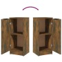 Aparadores 2 uds madera contrachapada roble ahumado 30x30x70 cm de vidaXL, Aparadores - Ref: Foro24-817007, Precio: 63,74 €, ...