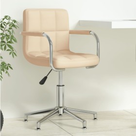 Silla de oficina giratoria de tela color crema en Sillas de oficina | Comprar online en Foru.es