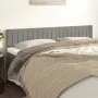 Kopfteile 2 Einheiten aus hellgrauem Samt 100x5x78/88 cm von vidaXL, Kopf- und Fußteile - Ref: Foro24-346292, Preis: 69,90 €,...