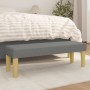 Banco de tela gris oscuro 100x30x30 cm de vidaXL, Bancos - Ref: Foro24-346653, Precio: 46,95 €, Descuento: %