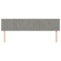 Cabeceros 2 unidades de terciopelo gris claro 100x5x78/88 cm de vidaXL, Cabeceros y pies de cama - Ref: Foro24-346292, Precio...