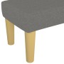 Banco de tela gris oscuro 100x30x30 cm de vidaXL, Bancos - Ref: Foro24-346653, Precio: 46,95 €, Descuento: %