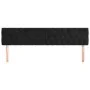Cabeceros 2 unidades de terciopelo negro 90x7x78/88 cm de vidaXL, Cabeceros y pies de cama - Ref: Foro24-346378, Precio: 86,2...