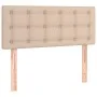 Cappuccino synthetic leather headboard 100x5x78/88 cm by vidaXL, Headboards and footboards - Ref: Foro24-346449, Price: 50,67...