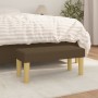Banco de tela marrón 70x30x30 cm de vidaXL, Bancos - Ref: Foro24-346627, Precio: 47,61 €, Descuento: %
