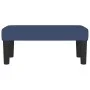 Banco de tela azul 70x30x30 cm de vidaXL, Bancos - Ref: Foro24-346622, Precio: 42,27 €, Descuento: %