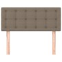 Cabecero de tela gris taupe 100x5x78/88 cm de vidaXL, Cabeceros y pies de cama - Ref: Foro24-346440, Precio: 41,97 €, Descuen...