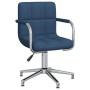 Silla de oficina giratoria de tela azul en Sillas de oficina | Comprar online en Foru.es