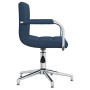 Silla de oficina giratoria de tela azul en Sillas de oficina | Comprar online en Foru.es