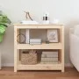 Mesa consola madera maciza de pino 80x40x74 cm de vidaXL, Mesas auxiliares - Ref: Foro24-821669, Precio: 67,24 €, Descuento: %