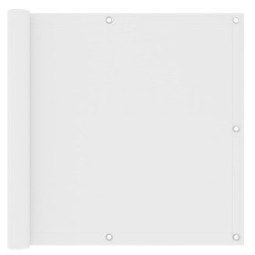 Toldo para balcón tela oxford blanco 90x500 cm en Sombrillas | Comprar online en Foru.es