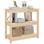 Mesa consola madera maciza de pino 80x40x74 cm de vidaXL, Mesas auxiliares - Ref: Foro24-821669, Precio: 67,24 €, Descuento: %