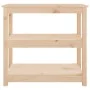 Mesa consola madera maciza de pino 80x40x74 cm de vidaXL, Mesas auxiliares - Ref: Foro24-821669, Precio: 67,24 €, Descuento: %
