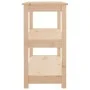 Mesa consola madera maciza de pino 80x40x74 cm de vidaXL, Mesas auxiliares - Ref: Foro24-821669, Precio: 67,24 €, Descuento: %