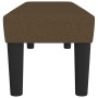 Banco de tela marrón 100x30x30 cm de vidaXL, Bancos - Ref: Foro24-346647, Precio: 47,99 €, Descuento: %