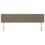 Cabeceros 2 unidades de tela gris taupe 100x7x78/88 cm de vidaXL, Cabeceros y pies de cama - Ref: Foro24-346386, Precio: 91,8...
