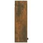 Armario de baño con espejo color roble ahumado 64x20x67 cm de vidaXL, Tocadores de baño - Ref: Foro24-817066, Precio: 74,56 €...