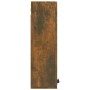 Armario de baño con espejo color roble ahumado 64x20x67 cm de vidaXL, Tocadores de baño - Ref: Foro24-817066, Precio: 75,85 €...