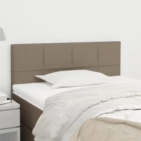 Cabecero de tela gris taupe 100x5x78/88 cm de vidaXL, Cabeceros y pies de cama - Ref: Foro24-346036, Precio: 40,10 €, Descuen...