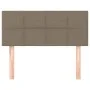 Kopfteil aus taupegrauem Stoff, 100 x 5 x 78/88 cm von vidaXL, Kopf- und Fußteile - Ref: Foro24-346036, Preis: 40,10 €, Rabat...