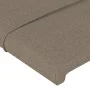 Kopfteil aus taupegrauem Stoff, 100 x 5 x 78/88 cm von vidaXL, Kopf- und Fußteile - Ref: Foro24-346036, Preis: 40,10 €, Rabat...
