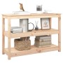 Mesa consola madera maciza de pino 110x40x74 cm de vidaXL, Mesas auxiliares - Ref: Foro24-821664, Precio: 142,54 €, Descuento: %
