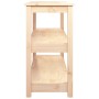 Mesa consola madera maciza de pino 110x40x74 cm de vidaXL, Mesas auxiliares - Ref: Foro24-821664, Precio: 142,54 €, Descuento: %