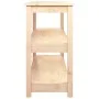 Mesa consola madera maciza de pino 110x40x74 cm de vidaXL, Mesas auxiliares - Ref: Foro24-821664, Precio: 139,74 €, Descuento: %