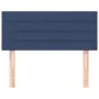 Blue fabric headboard 90x5x78/88 cm by vidaXL, Headboards and footboards - Ref: Foro24-346122, Price: 48,98 €, Discount: %