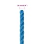 Cuerda de trabajo polipropileno azul 10 mm 25 m de vidaXL, Sogas y cuerdas metálicas - Ref: Foro24-152972, Precio: 14,48 €, D...